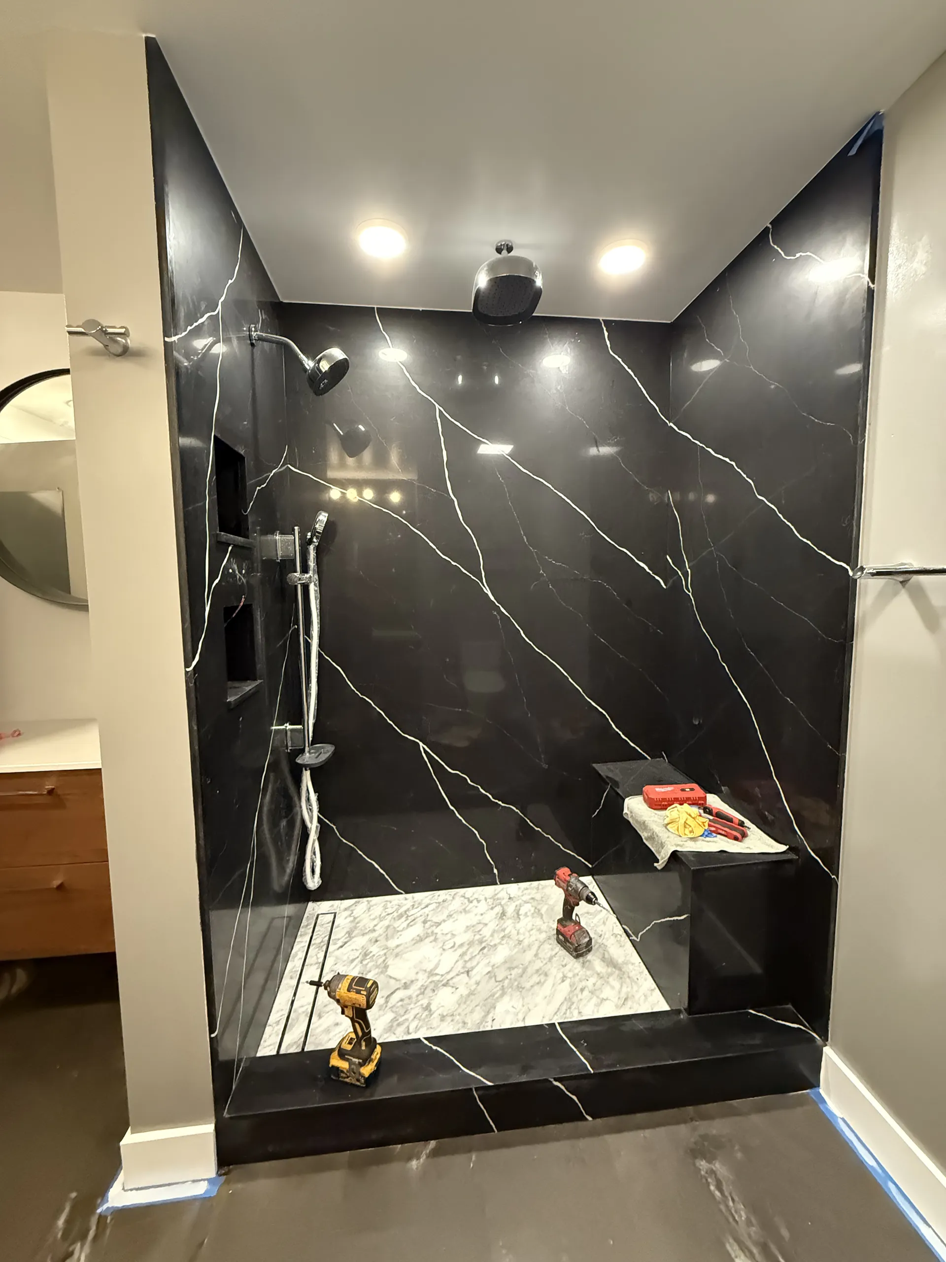 Bathroom Conversion: Tub to Smart Walking Shower — Image 13