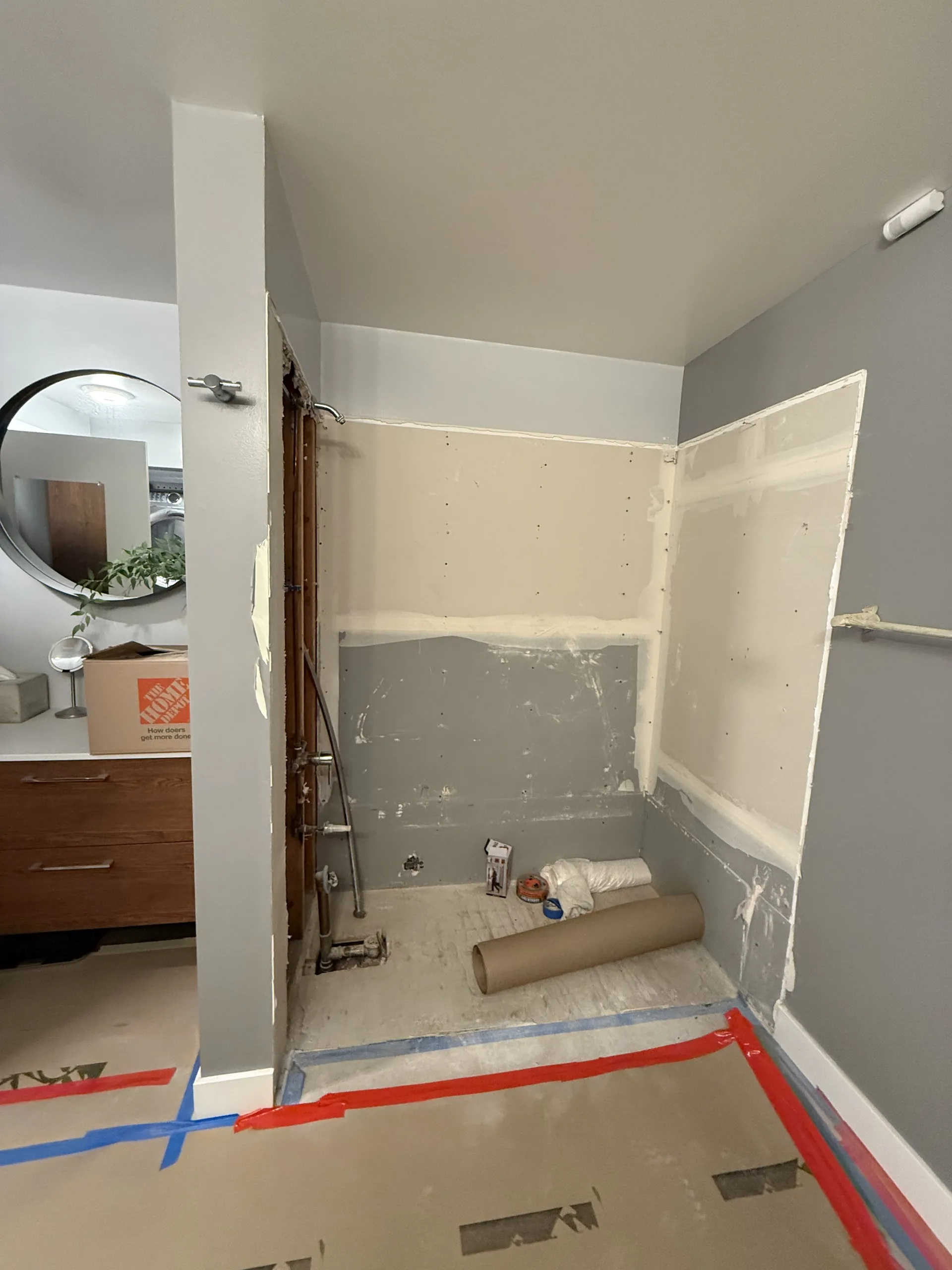 Bathroom Conversion: Tub to Smart Walking Shower — Image 2