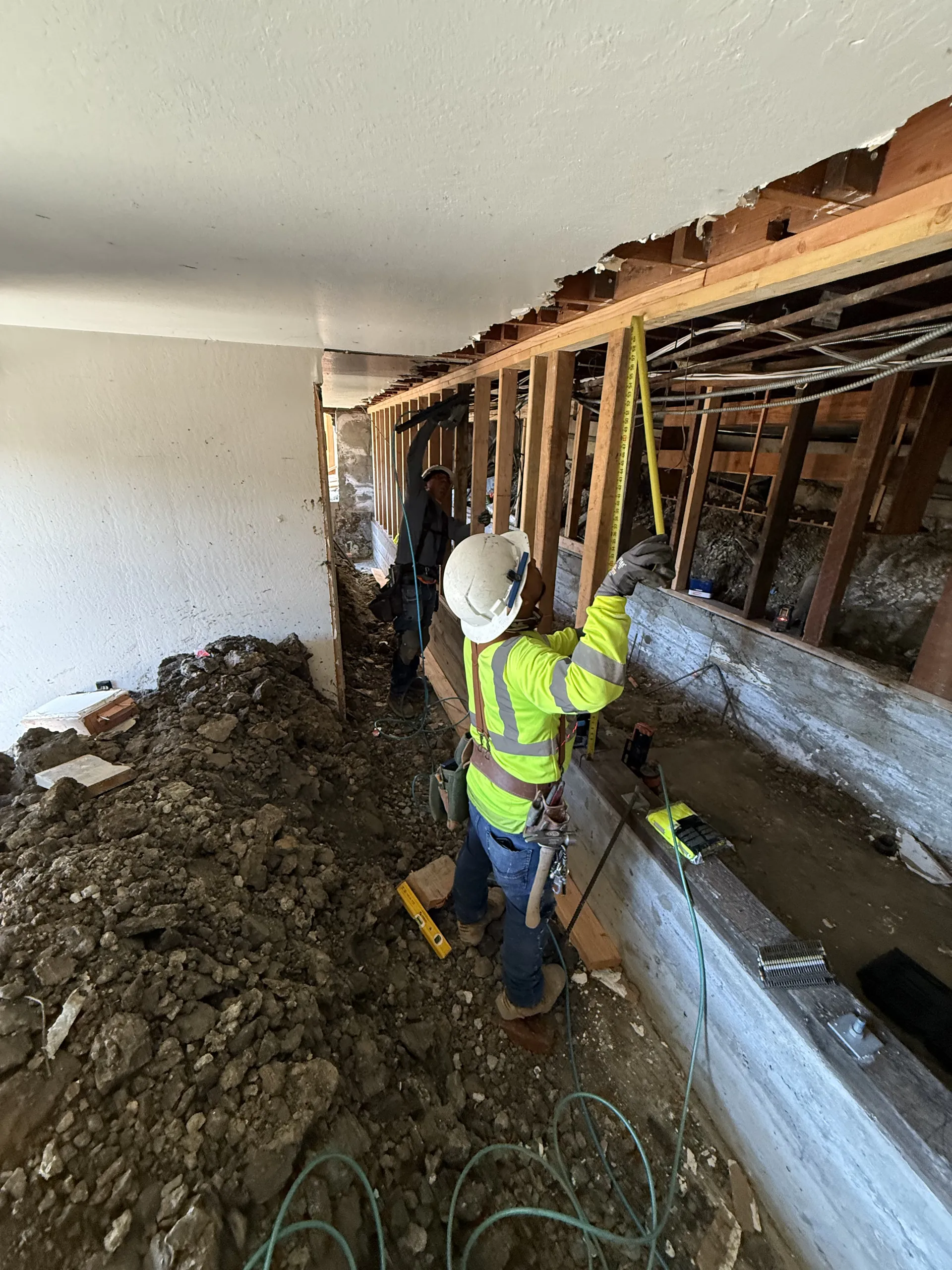 Complete House Foundation Replacement with House Jacking — Image 41