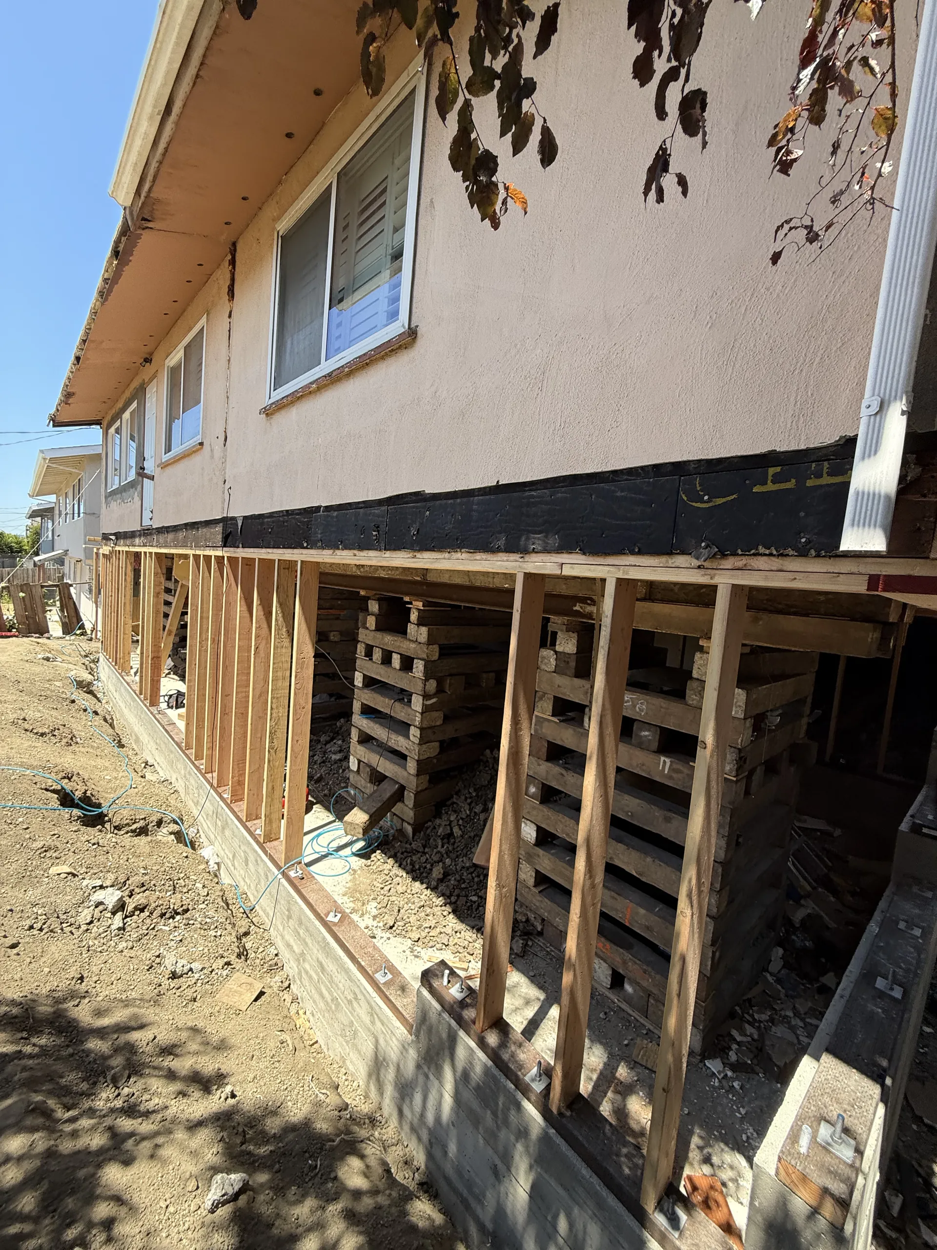 Complete House Foundation Replacement with House Jacking — Image 44