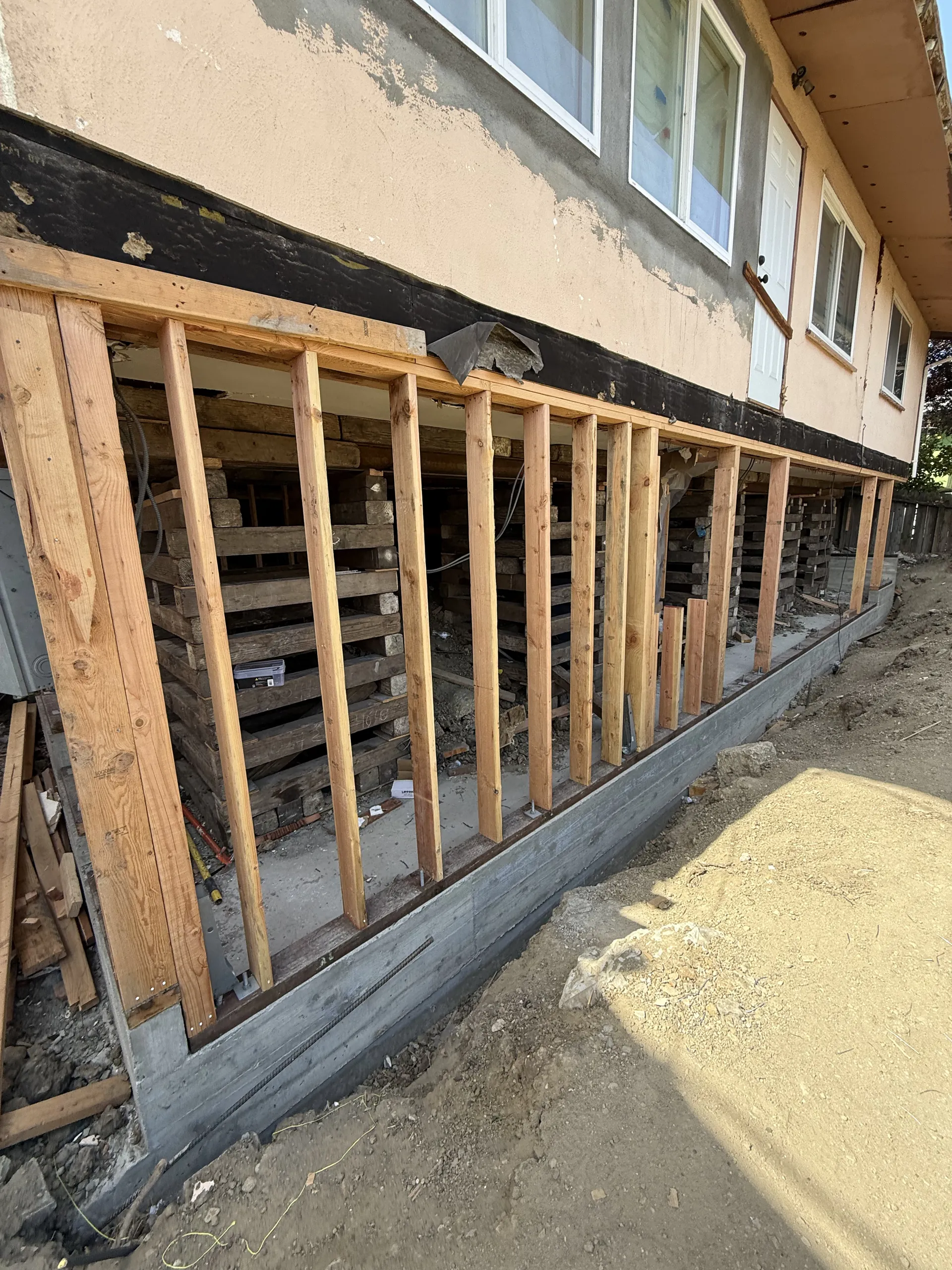 Complete House Foundation Replacement with House Jacking — Image 45