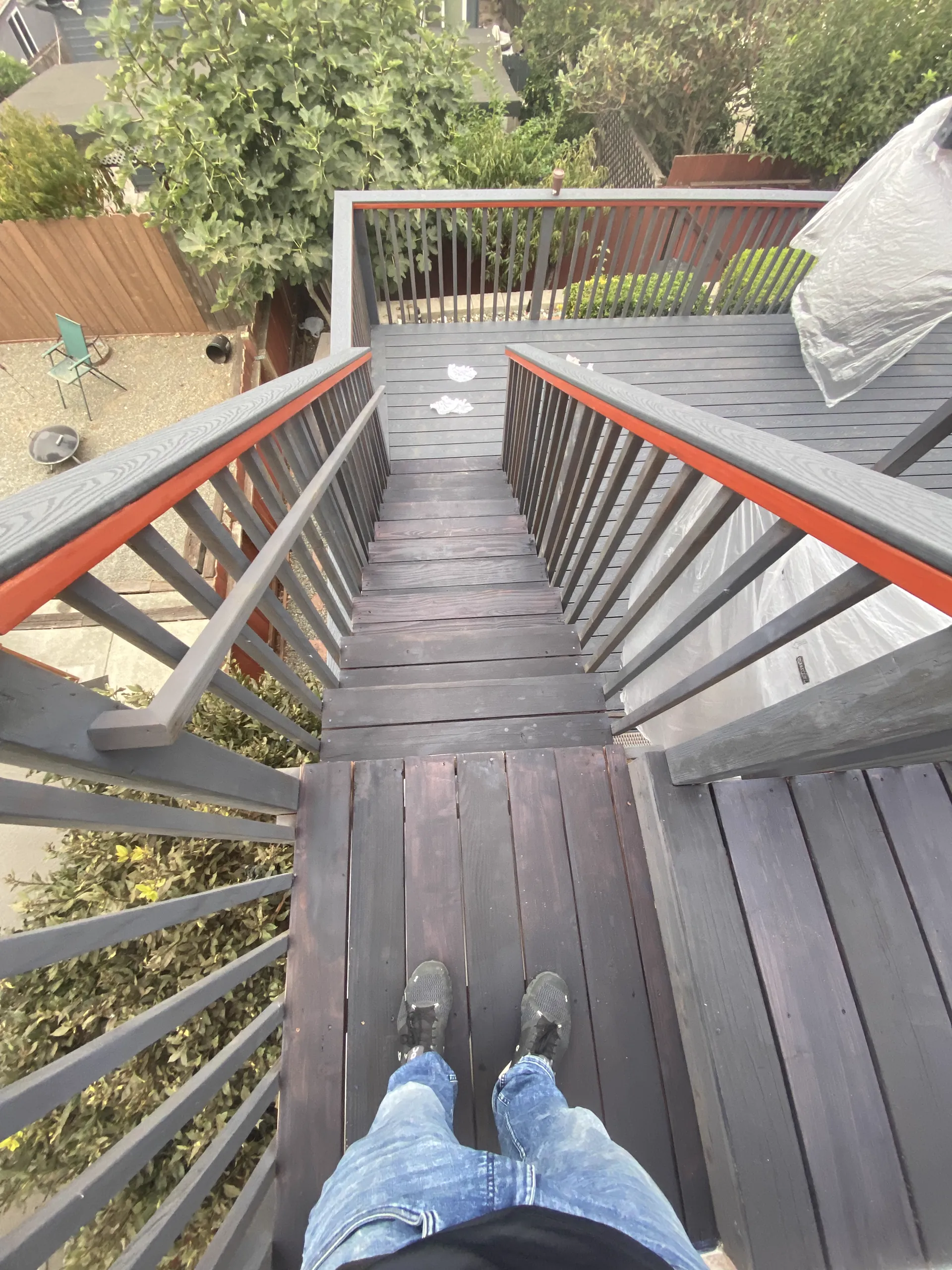 Renovation of Wooden Deck and Trax composite decks — Image 10