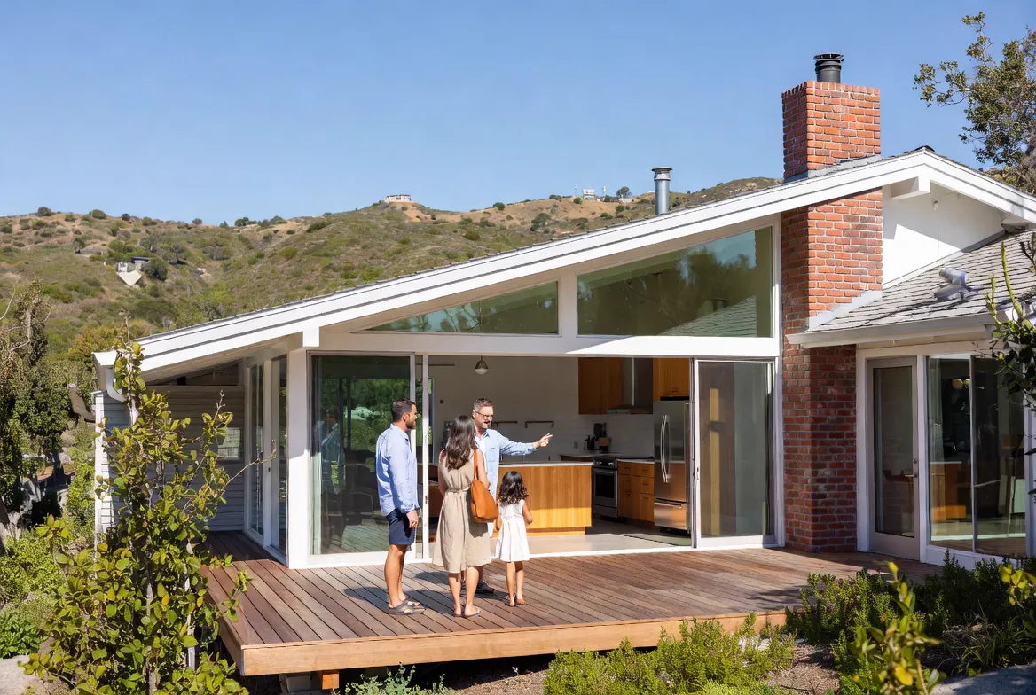 Final construction walkthrough and inspection ensuring completed project meets quality standards